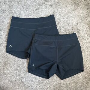Women's Black Athletic Shorts